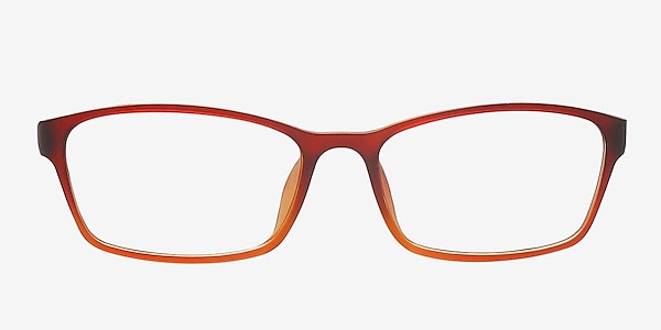 Alayna Burgundy Plastic Eyeglass Frames