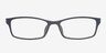 Agriita Navy PlasticEyeglass Frames from EyeBuyDirect, Front View