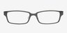 Andres Black PlasticEyeglass Frames from EyeBuyDirect, Front View