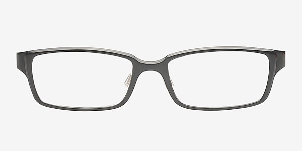 Andres Black Plastic Eyeglass Frames