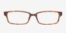 Andres Tortoise PlasticEyeglass Frames from EyeBuyDirect, Front View