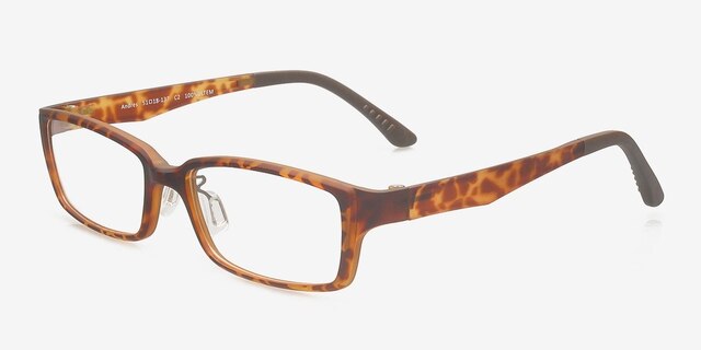 Andres Tortoise PlasticEyeglass Frames from EyeBuyDirect, Angle View