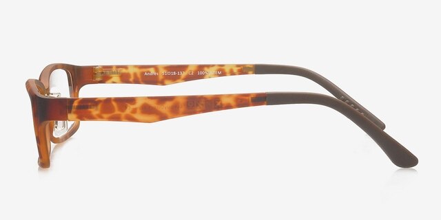 Andres Tortoise PlasticEyeglass Frames from EyeBuyDirect, Side View