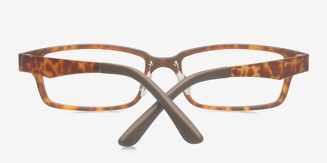 Andres Tortoise PlasticEyeglass Frames from EyeBuyDirect, Closed View