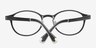 Darcy Black PlasticEyeglass Frames from EyeBuyDirect, Closed View