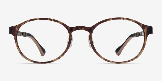 Darcy Tortoise PlasticEyeglass Frames from EyeBuyDirect, Front View