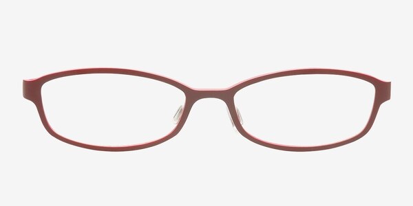 Aleah Burgundy Plastique Montures de lunettes de vue