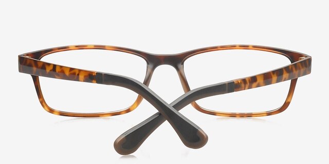 Eutaw Tortoise PlasticEyeglass Frames from EyeBuyDirect, Closed View