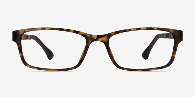 La Paz Tortoise PlasticEyeglass Frames from EyeBuyDirect, Front View