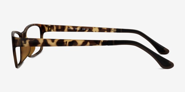 La Paz Tortoise PlasticEyeglass Frames from EyeBuyDirect, Side View