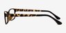 La Paz Tortoise PlasticEyeglass Frames from EyeBuyDirect, Side View