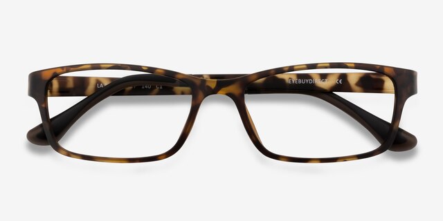 La Paz Tortoise PlasticEyeglass Frames from EyeBuyDirect, Closed View
