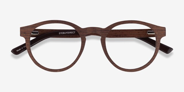 Jungle Wood Wood-textureEyeglass Frames from EyeBuyDirect, Closed View