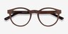 Jungle Wood Wood-textureEyeglass Frames from EyeBuyDirect, Closed View
