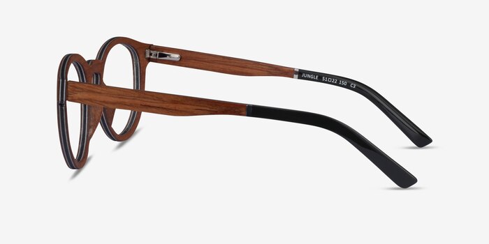 Jungle Light Wood Eco-friendly Eyeglass Frames from EyeBuyDirect