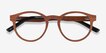Jungle Light Wood Mixed WoodEyeglass Frames from EyeBuyDirect, Closed View