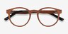 Jungle Light Wood Wood-textureEyeglass Frames from EyeBuyDirect, Closed View