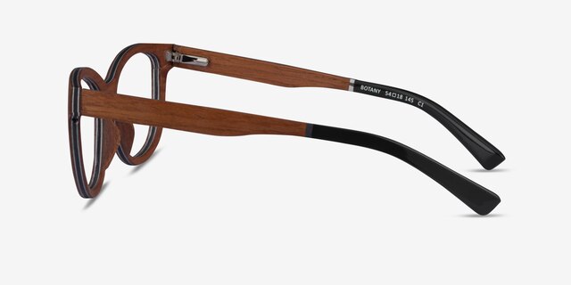 Botany Light Wood Eco-friendlyEyeglass Frames from EyeBuyDirect, Side View