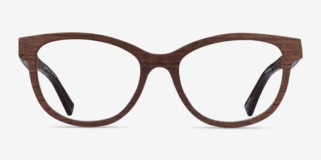 Botany Wood Eco-friendlyEyeglass Frames from EyeBuyDirect, Front View