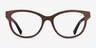 Botany Wood Eco-friendlyEyeglass Frames from EyeBuyDirect, Front View