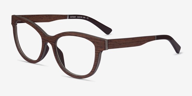 Botany Wood Eco-friendlyEyeglass Frames from EyeBuyDirect, Angle View