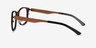 Earth Light Wood Eco-friendlyEyeglass Frames from EyeBuyDirect, Side View