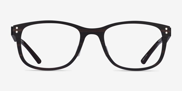 Earth Dark Wood Eco-friendly Eyeglass Frames from EyeBuyDirect