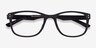 Earth Dark Wood Eco-friendlyEyeglass Frames from EyeBuyDirect, Closed View