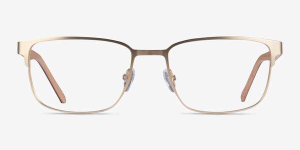 Silva Matte Gold Eco-friendly Eyeglass Frames