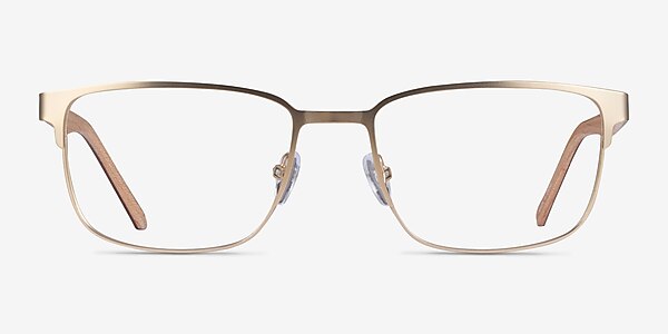 Silva Matte Gold Éco-responsable Montures de lunettes de vue