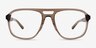 Twig Gray AcetateEyeglass Frames from EyeBuyDirect, Front View