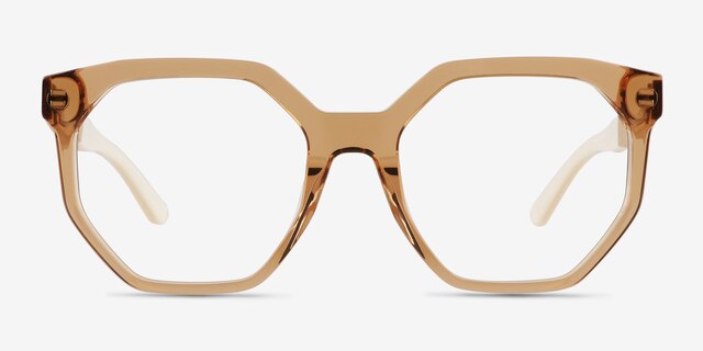 Arboreal Brown AcetateEyeglass Frames from EyeBuyDirect, Front View