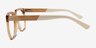 Arboreal Brown AcetateEyeglass Frames from EyeBuyDirect, Side View