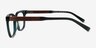 Coniferous Green AcetateEyeglass Frames from EyeBuyDirect, Side View