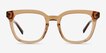 Coniferous Brown AcetateEyeglass Frames from EyeBuyDirect, Front View