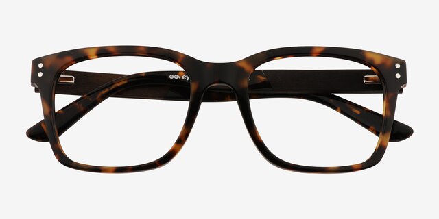 Sumac Tortoise AcetateEyeglass Frames from EyeBuyDirect, Closed View