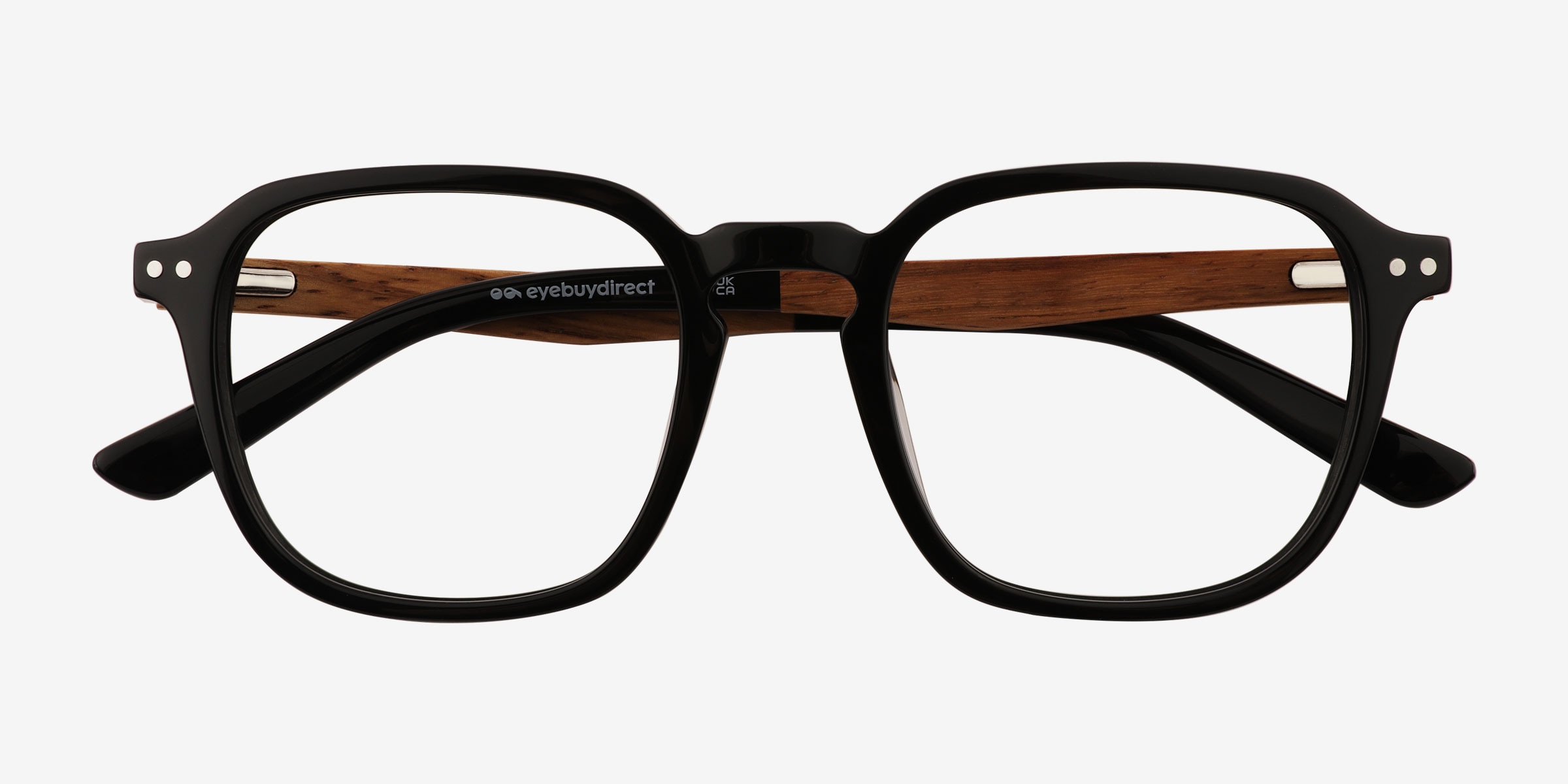 Larch Square Gray Full Rim Eyeglasses | Eyebuydirect