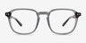 Larch Gray AcetateEyeglass Frames from EyeBuyDirect, Front View