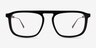 Root Black AcetateEyeglass Frames from EyeBuyDirect, Front View