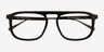 Root Black AcetateEyeglass Frames from EyeBuyDirect, Closed View