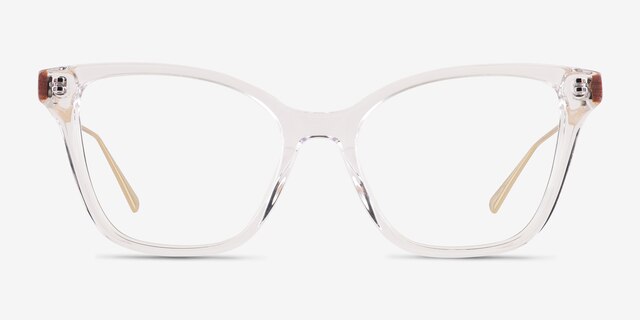 Grain Clear AcetateEyeglass Frames from EyeBuyDirect, Front View