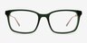 Branch Green AcetateEyeglass Frames from EyeBuyDirect, Front View