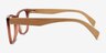 Nature Brown AcetateEyeglass Frames from EyeBuyDirect, Side View