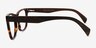 Nature Tortoise AcetateEyeglass Frames from EyeBuyDirect, Side View