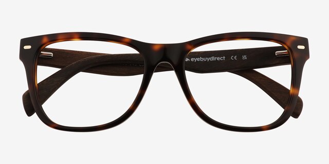 Nature Tortoise AcetateEyeglass Frames from EyeBuyDirect, Closed View