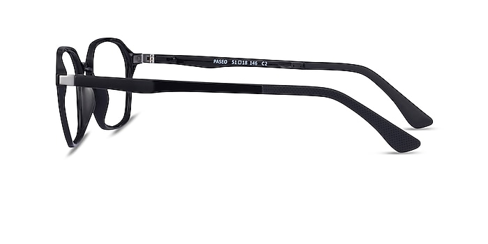 Paseo Clip-On Noir Plastique Montures de lunettes de vue d'EyeBuyDirect