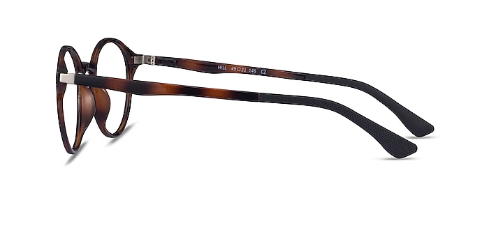 Hill Clip-On Tortoise Plastic Eyeglass Frames from EyeBuyDirect