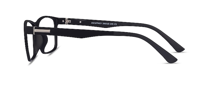 Ascutney Clip-On Noir Plastique Montures de lunettes de vue d'EyeBuyDirect