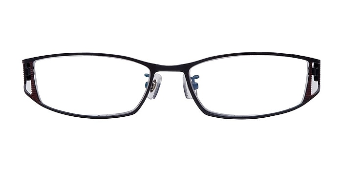 BE-8053 Black Metal Eyeglass Frames from EyeBuyDirect