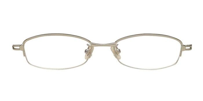 Laker Silver Eyeglass Frames from EyeBuyDirect